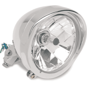 DRAG SPECIALTIES Diamond-Style Bottom-Mount 5-3/4" Headlight Assemblies 2001-0097